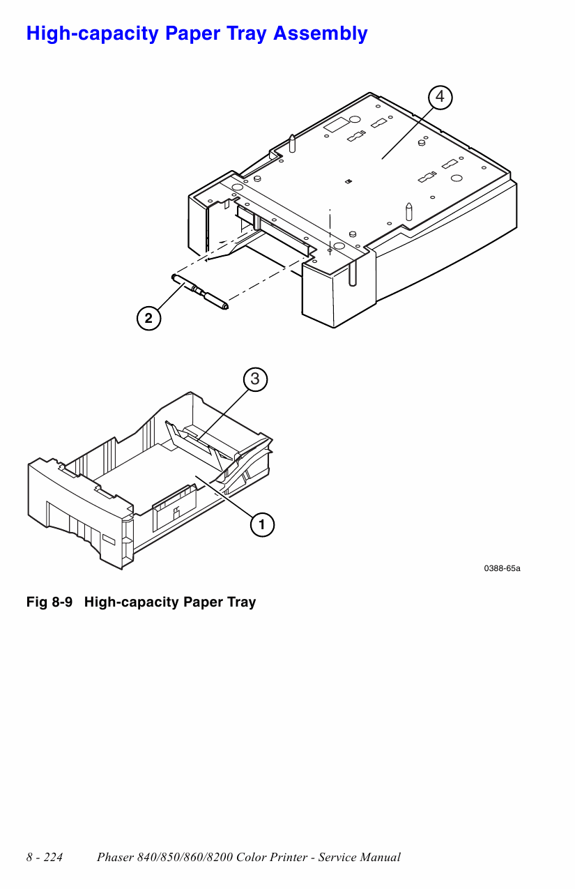 Xerox Phaser 8200 Parts List Manual-5